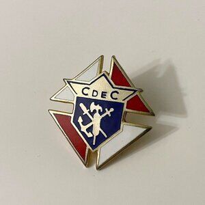 Knights of Columbus Pin Chevaliers de Colomb Quebec C de C Pin